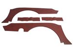 Rear 1/4 - Wheel Arch Trim Panels Pair - Chestnut - RG1108CHESTNUT